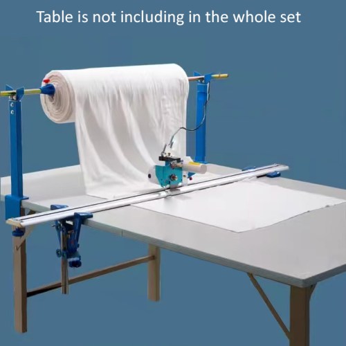 3. Auto fabric cutting table set Including bracket, guide rail,  and support rod and cutting  motor (excluding table) Cu
